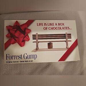 3 for $26 - Forrest Gump Box of Chocolate of Socks- Set of 3